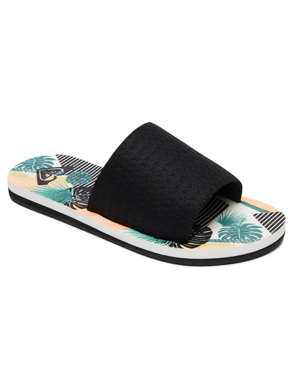 roxy, Sentosa X Slide Sandals, MULTI (mlt) 0 Sentosa X Slide Sandals Orange ARJL100776 Roxy