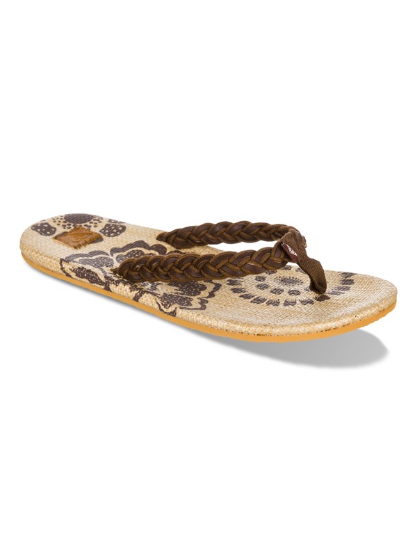 roxy, Waikiki Sandal, CHOCOLATE (chl) 0 Waikiki Sandal ARJL200127 Roxy