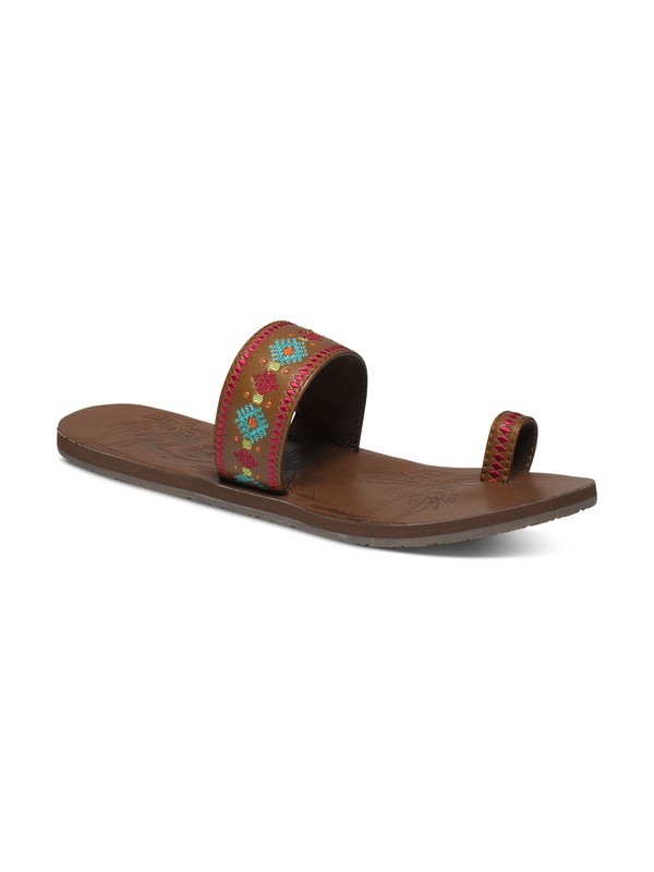 roxy, Cameroon Sandals, BROWN (brn) 0 Cameroon Sandals ARJL200366 Roxy