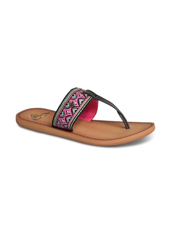 roxy, Martinique Sandals, BLACK (blk) 0 Martinique Sandals ARJL200382 Roxy