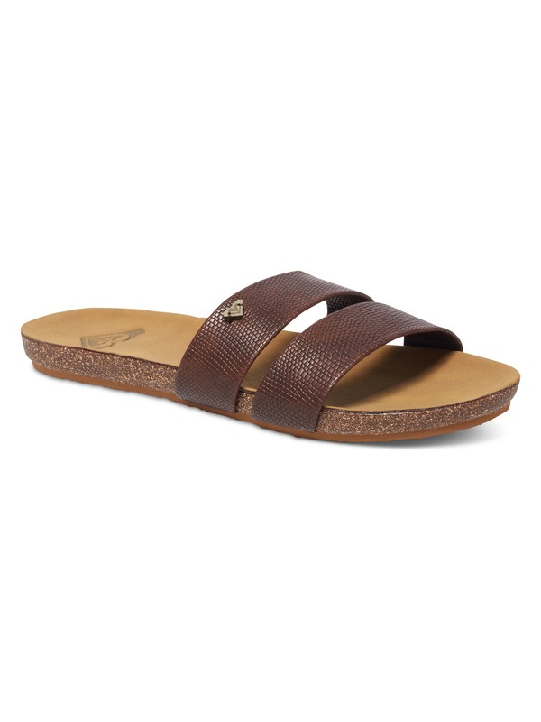 roxy, Abbott Sandals, TAN (tan) 0 Abbott Sandals ARJL200469 Roxy