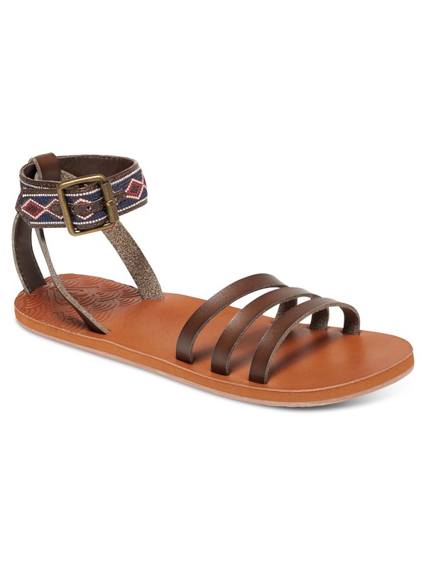 roxy, Lunas Sandals, CHOCOLATE (chl) 0 Lunas Sandals ARJL200489 Roxy