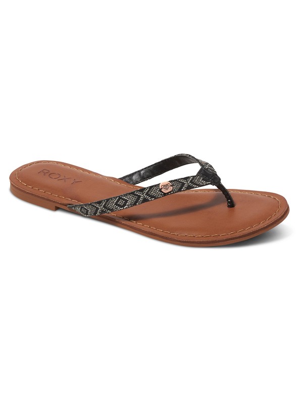 roxy, Carmen - Sandals, BLACK/WHITE (bkw) 0 Carmen - Sandals Black ARJL200523 Roxy