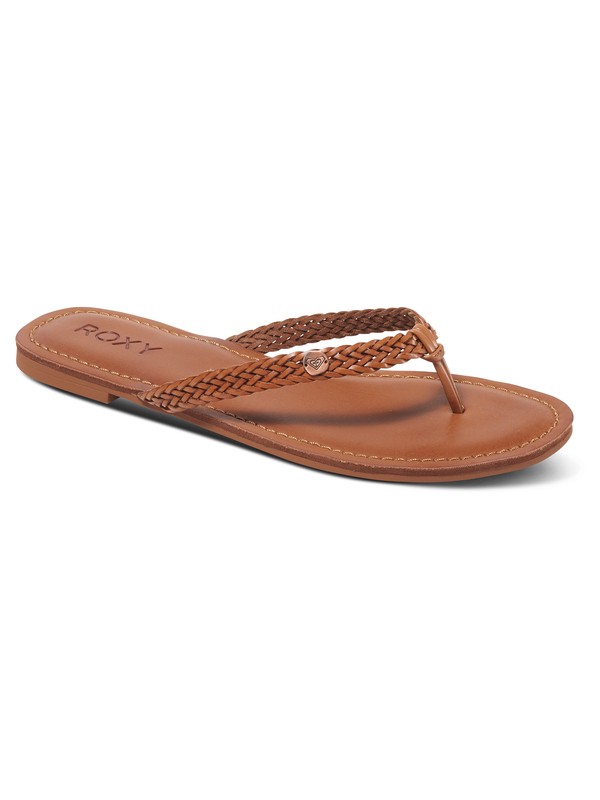 roxy, Carmen - Sandales pour Femme, CHOCOLATE (chl) 0 Carmen - Sandales pour Femme Marron ARJL200523 Roxy