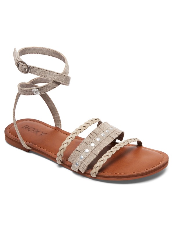 roxy, Cerys Sandals, TAUPE (tau) 0 Cerys Sandals ARJL200589 Roxy