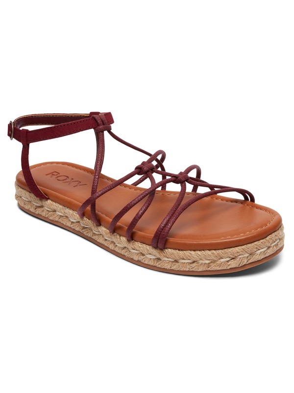 roxy, Tasha Sandals, BURGUNDY (bur) 0 Tasha Sandals ARJL200655 Roxy