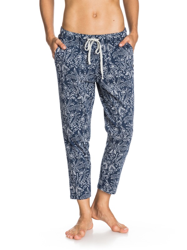 roxy, WILD TIME, LAGUNA DARK DENIM PRINT (brq6) 0 WILD TIME ARJNP03009 Roxy