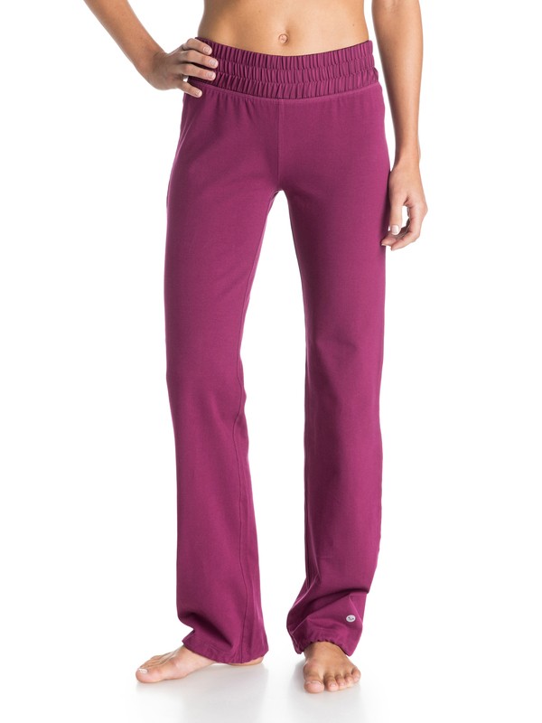 roxy, Let Loose - Relaxed Slim Fit Trousers, MAGENTA PURPLE (mrr0) 0 Let Loose - Relaxed Slim Fit Trousers ARJNP03057 Roxy