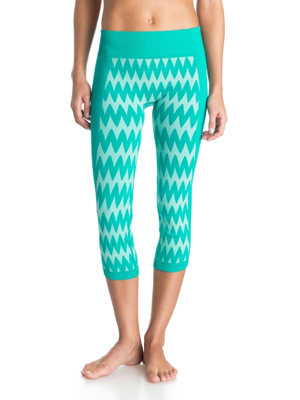 roxy, Stunner Seamless Capris, COLUMBIA (gpf0) 0 Stunner Seamless Capris ARJNP03064 Roxy