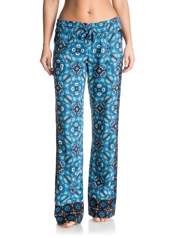roxy, Oceanside Beach Pants, ECLIPSE MERMAID FLORAL (btc6) 0 Oceanside Beach Pants ARJNP03106 Roxy