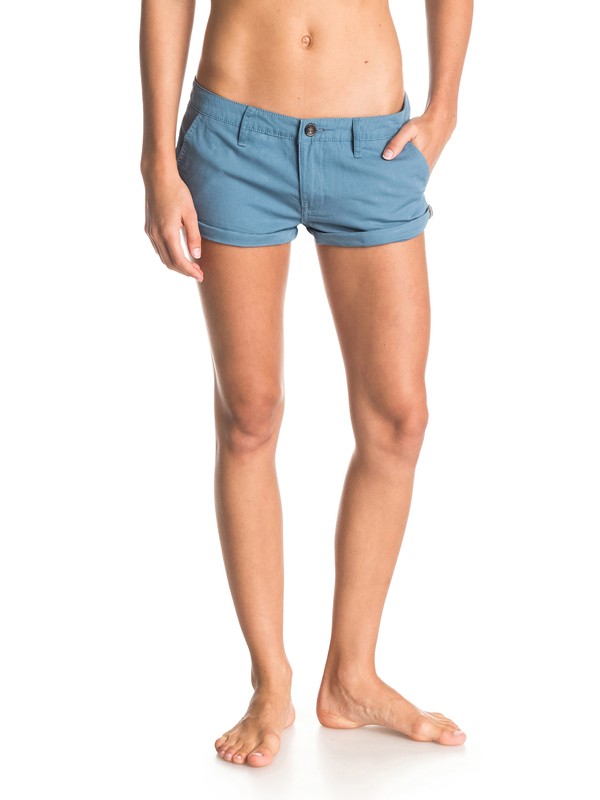 roxy, Cheeky Cuffed Shorts, COPEN BLUE (bmn0) 0 Cheeky Cuffed Shorts ARJNS03045 Roxy