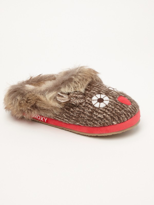 roxy, Hazelnut Slippers, BROWN (brn) 0 Hazelnut Slippers ARJP100001 Roxy