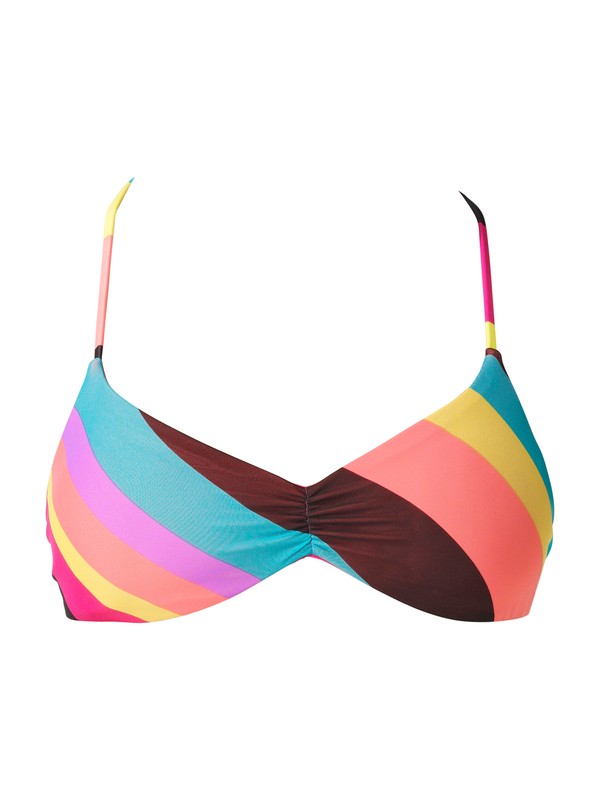 roxy, SURF READY TOP, MULTI STRIPE (mpb6) 0 SURF READY TOP ARJS300025 Roxy