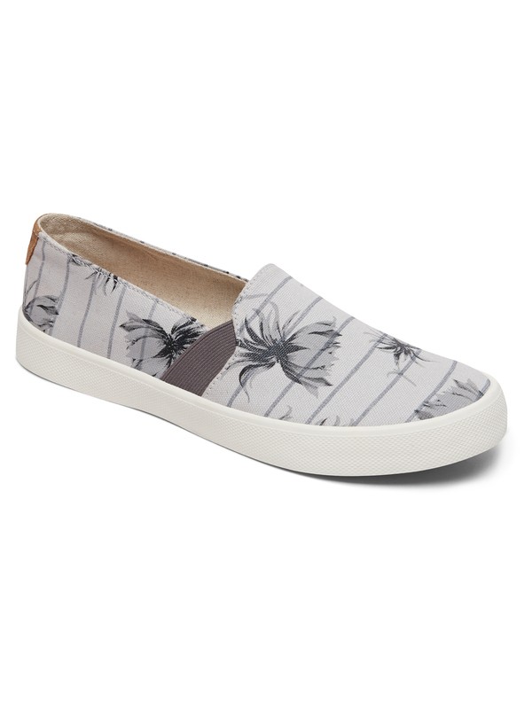 roxy, Atlanta Slip-On Shoes, LIGHT GREY (lgr) 0 Atlanta Slip-On Shoes Grey ARJS300275 Roxy