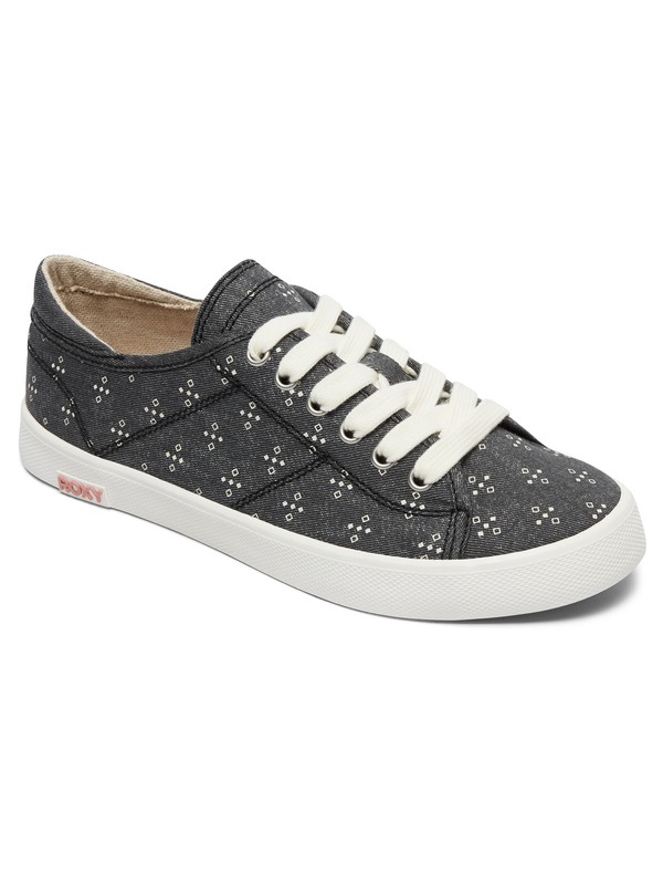 roxy, North Shore Lace Up Shoes, BLACK GRAPHIC (bgp) 0 North Shore Lace Up Shoes Black ARJS300283 Roxy