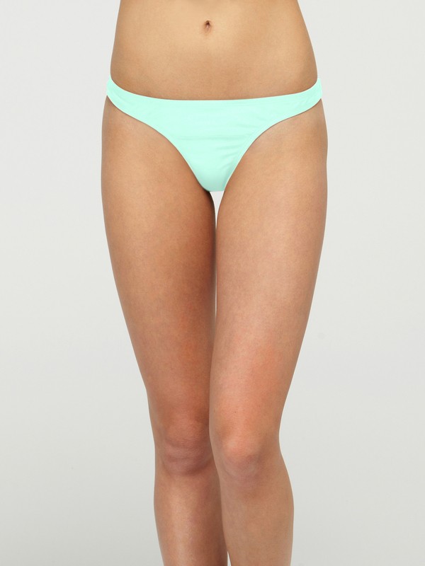 roxy, Surf Essentials Itsy Bitsy Bikini Bottoms, CABBAGE (cbw) 0 Surf Essentials Itsy Bitsy Bikini Bottoms ARJS400029 Roxy