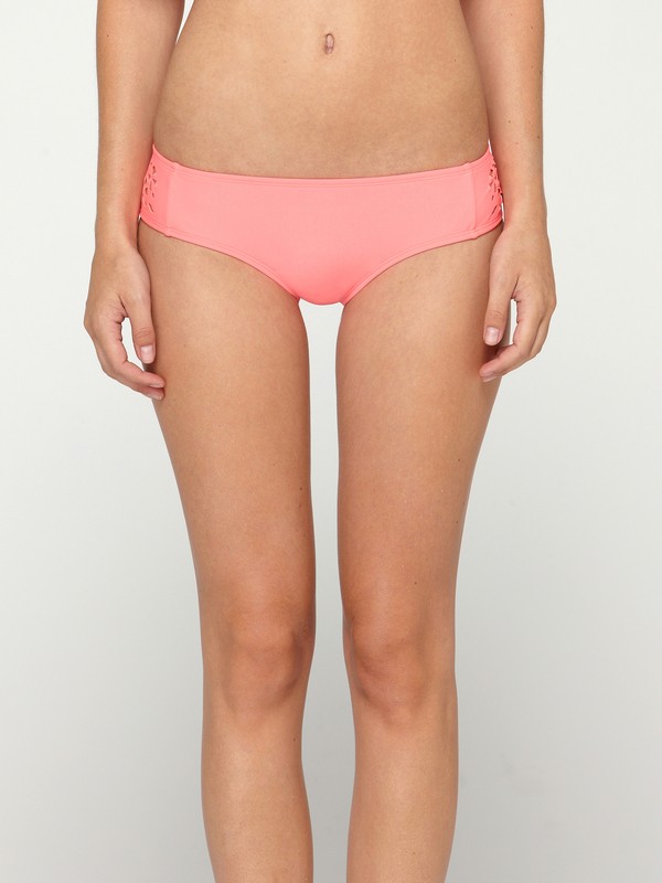 roxy, Free Spirit Boy Brief Bikini Bottoms, WATERMELON (mln) 0 Free Spirit Boy Brief Bikini Bottoms ARJS400035 Roxy
