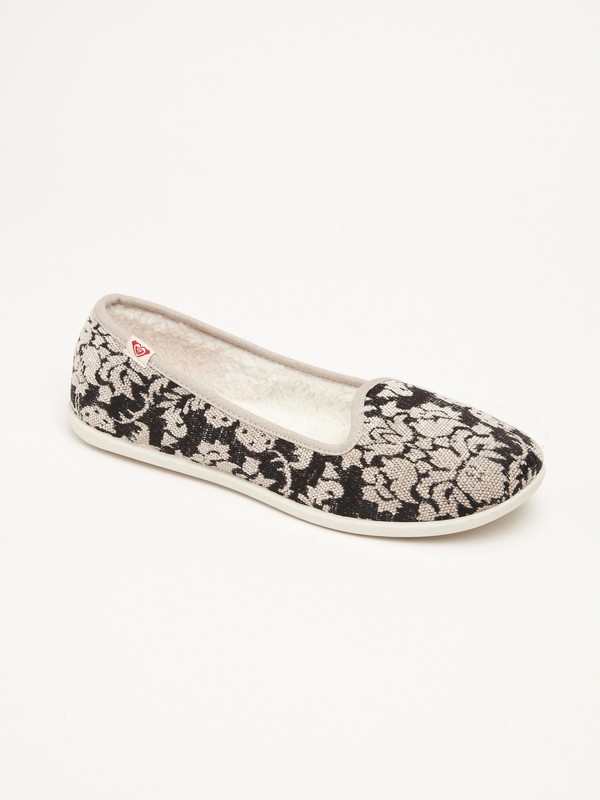 roxy, Hailey Wool Shoes, BLACK/WHITE (bkw) 0 Hailey Wool Shoes ARJS600144 Roxy