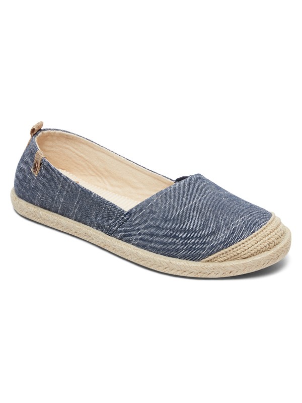 roxy, Flora - Baskets pour Femme, DENIM (dnm) 0 Flora - Baskets pour Femme Vert ARJS600412 Roxy