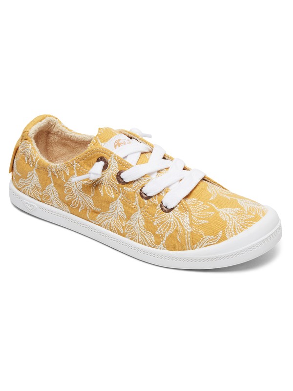 roxy, Bayshore Shoes, MUSTARD (mu0) 0 Bayshore Shoes Yellow ARJS600418 Roxy