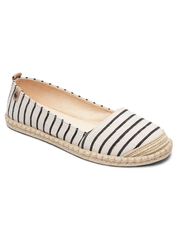 roxy, Felicity - Chaussures slip-on pour Femme, BLACK/WHITE (bkw) 0 Felicity - Chaussures slip-on pour Femme Noir ARJS600435 Roxy