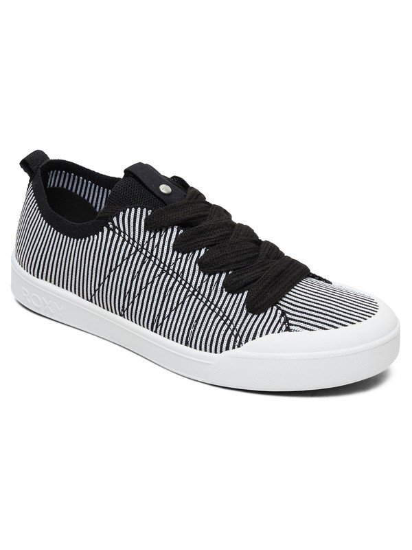 roxy, Thalia Knit Shoes, BLACK/WHITE (bkw) 0 Thalia Knit Shoes Black ARJS600448 Roxy