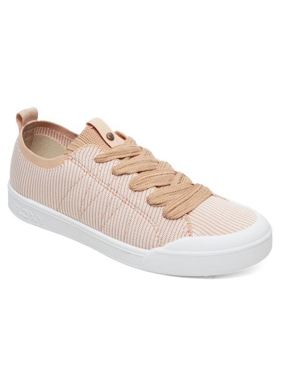 roxy, Thalia Knit Shoes, CREAM (cre) 0 Thalia Knit Shoes White ARJS600448 Roxy