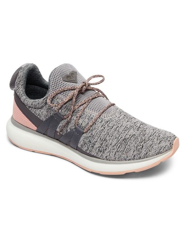 roxy, Кроссовки Set Seeker, HEATHER GREY (htr) 0 Кроссовки Set Seeker Серый ARJS700123 Roxy