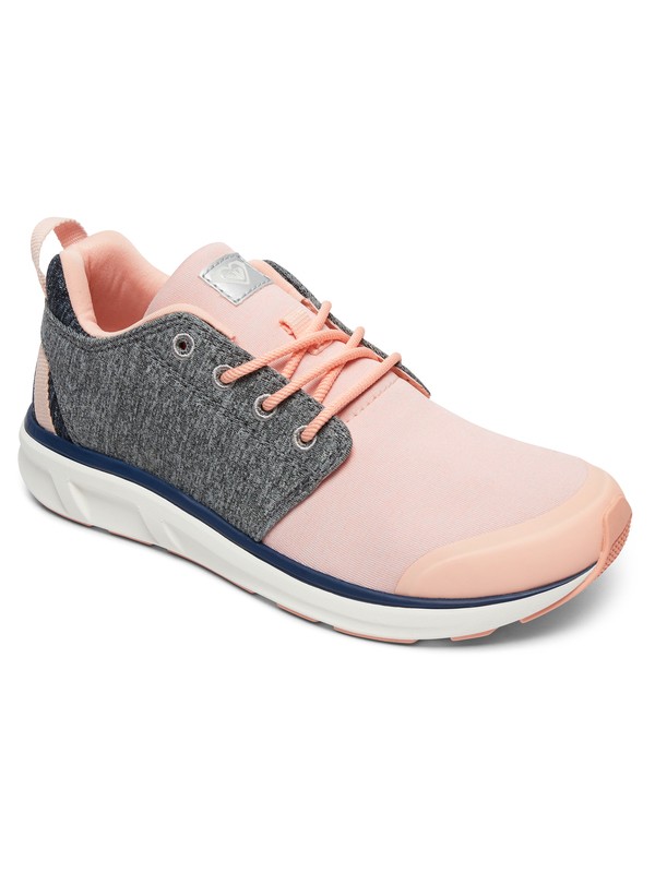 roxy, Set Session - Baskets pour Femme, GREY/PINK (gp2) 0 Set Session - Baskets pour Femme Gris ARJS700124 Roxy