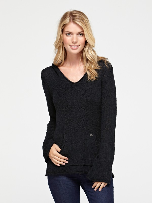 roxy, White Caps 2 Sweater, TRUE BLACK (kvj0) 0 White Caps 2 Sweater ARJSW00106 Roxy