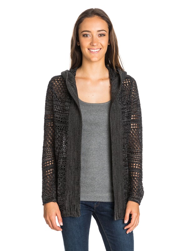 roxy, Holloway Sweater, NEWLAND TRUE BLACK SWEATER YD (kvj6) 0 Holloway Sweater ARJSW03002 Roxy