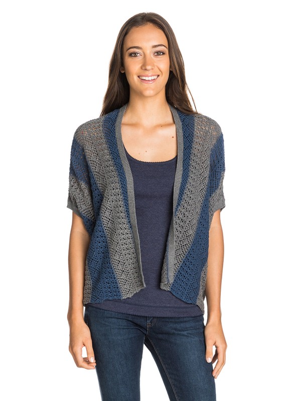 roxy, Same Old Feeling Sweater, ABIGALE DARK DENIM STRIPE YD (brq1) 0 Same Old Feeling Sweater ARJSW03036 Roxy
