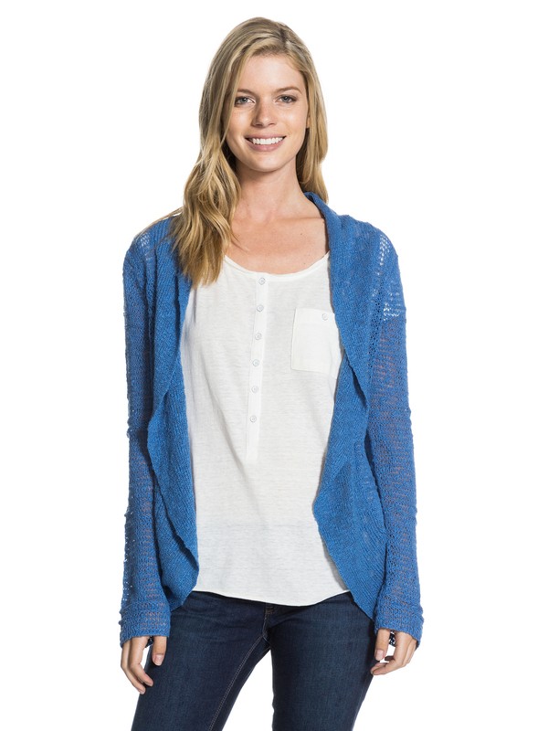 roxy, Sea Of Love Sweater, FEDERAL BLUE (bnc0) 0 Sea Of Love Sweater ARJSW03051 Roxy