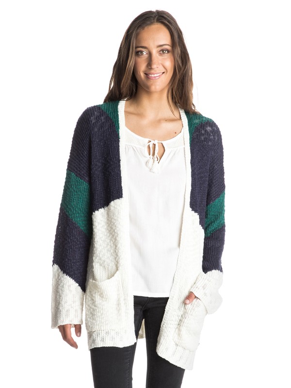 roxy, Kimono Sweater, ECLIPSE COLOR BLOCK (btc6) 0 Kimono Sweater ARJSW03161 Roxy