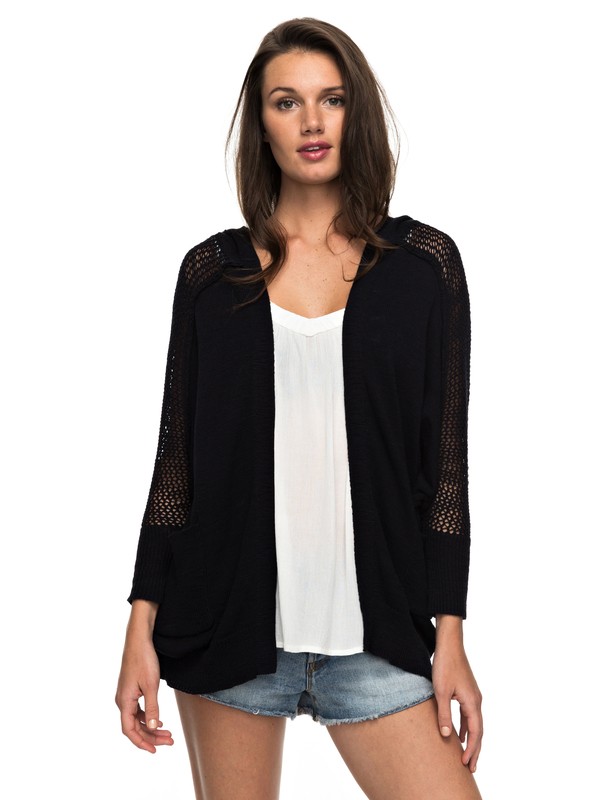 roxy, When We Go - Cardigan, ANTHRACITE (kvj0) 0 When We Go - Cardigan ARJSW03205 Roxy
