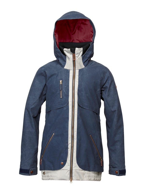 roxy, Ridgemont Jacket, DRESS BLUE (btk0) 0 Ridgemont Jacket ARJTJ00006 Roxy