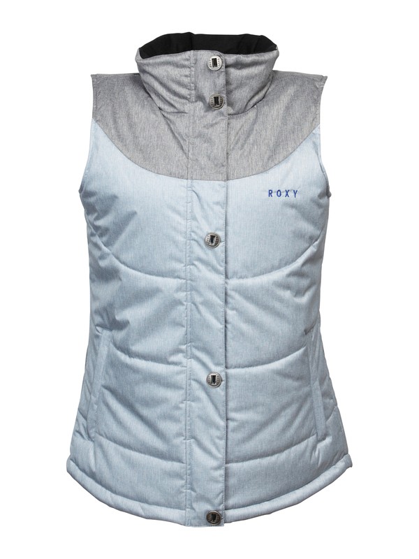 roxy, Dice Vest, FADED DENIM (bjn0) 0 Dice Vest ARJTJ00020 Roxy