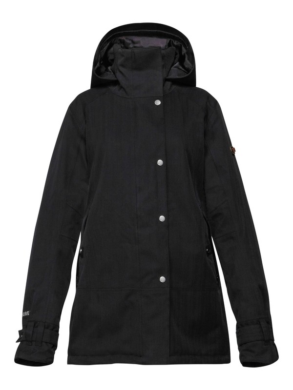 roxy, FUSION JACKET, ANTHRACITE (kvj0) 0 FUSION JACKET ARJTJ00030 Roxy
