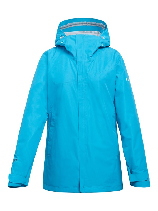 roxy, Fiona 2L Gore-Tex Jacket, HAWAIIAN OCEAN (bmj0) 0 Fiona 2L Gore-Tex Jacket ARJTJ00032 Roxy