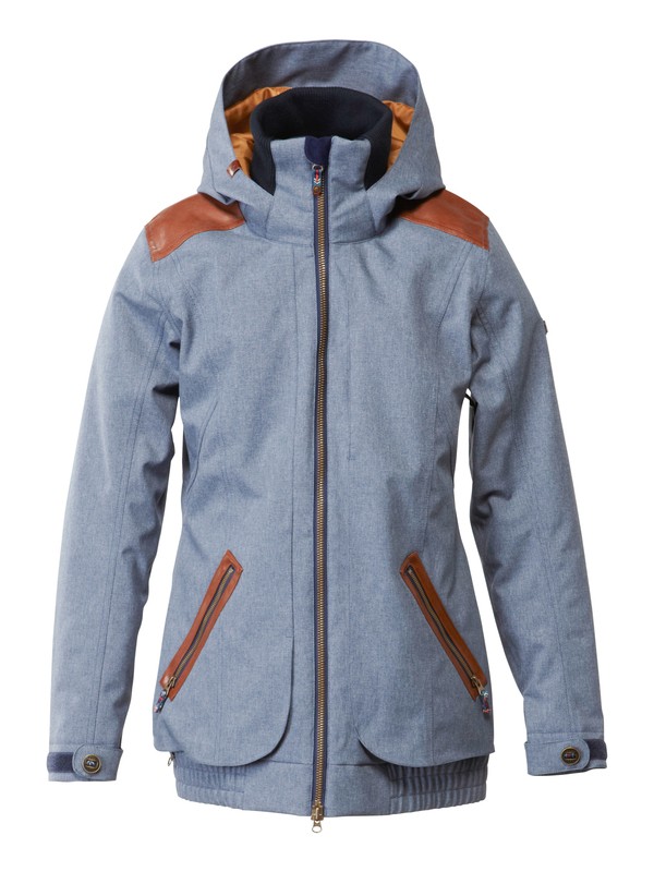 roxy, Ridgemont Jacket, PEACOAT (btn0) 0 Ridgemont Jacket ARJTJ00034 Roxy
