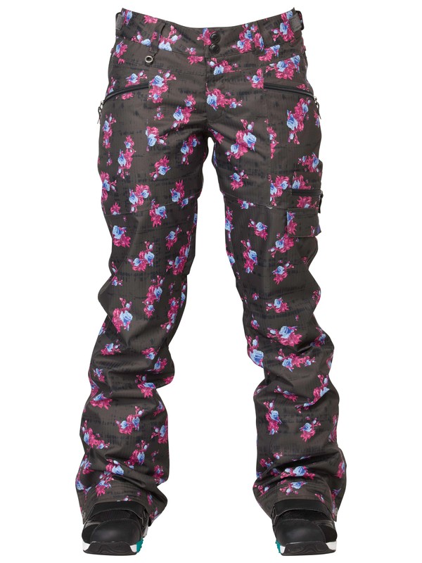 roxy, Glamour Shots Pants, BLUE ROSES (kte6) 0 Glamour Shots Pants ARJTP00003 Roxy