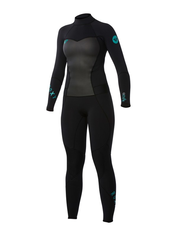 roxy, Syncro 3/2mm Back Zip Wetsuit, BLACK (kvd0) 0 Syncro 3/2mm Back Zip Wetsuit ARJW103003 Roxy