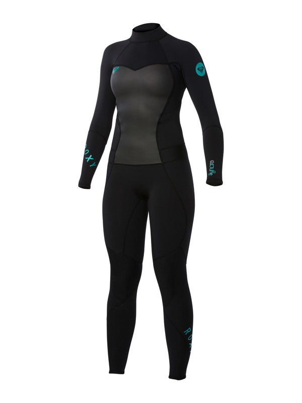 roxy, Syncro 3/2mm Back Zip Wetsuit, BLACK (kvd0) 0 Syncro 3/2mm Back Zip Wetsuit ARJW103004 Roxy