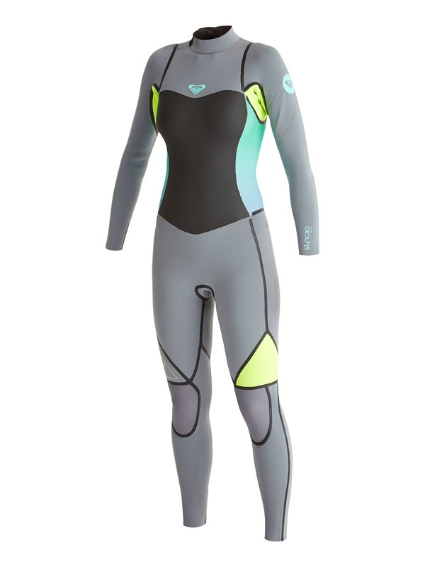 roxy, Syncro LFS 3/2mm - Back Zip Wetsuit, D.GREY / F.LEMON (xkkg) 0 Syncro LFS 3/2mm - Back Zip Wetsuit ARJW103020 Roxy