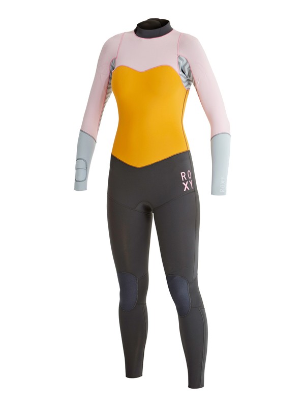 roxy, 3/2mm XY Back Zip Fullsuit, LIGHT ORCHID/FOG BLUE/LIGHT OR (xpbn) 0 3/2mm XY Back Zip Fullsuit ARJW103030 Roxy