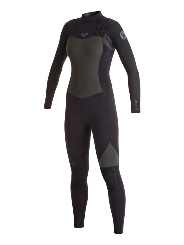 roxy, 4/3mm Syncro GBS Chest Zip Fullsuit, BLACK (kvd0) 0 4/3mm Syncro GBS Chest Zip Fullsuit ARJW103038 Roxy