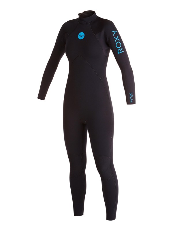 roxy, 5/4/3mm Syncro Base Back Zip Wetsuit, BLACK (kvd0) 0 5/4/3mm Syncro Base Back Zip Wetsuit ARJW103046 Roxy