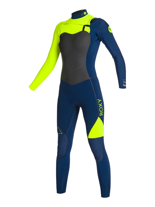 roxy, AG47 Performance 4/3mm - Neoprenanzug mit Chest Zip, NAVY/ F. LEMON (xkkg) 0 AG47 Performance 4/3mm - Neoprenanzug mit Chest Zip ARJW103050 Roxy