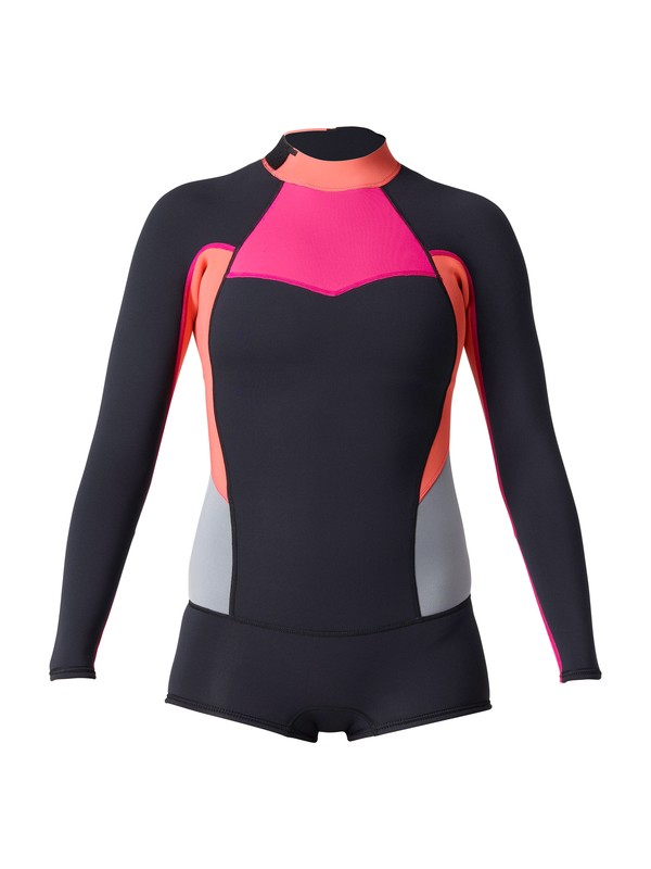 roxy, High Seas Longsleeve Spring Suit, TRUE BLACK (kvj0) 0 High Seas Longsleeve Spring Suit ARJW400003 Roxy
