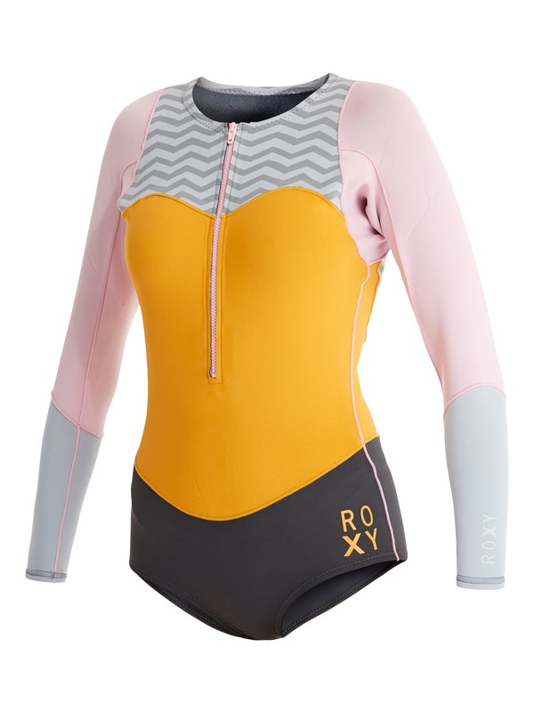 roxy, XY 1mm Bikini Cut Wetsuit, LIGHT ORCHID/FOG BLUE/LIGHT OR (xpbn) 0 XY 1mm Bikini Cut Wetsuit ARJW403012 Roxy